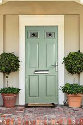 Energy efficient traditional composite front door